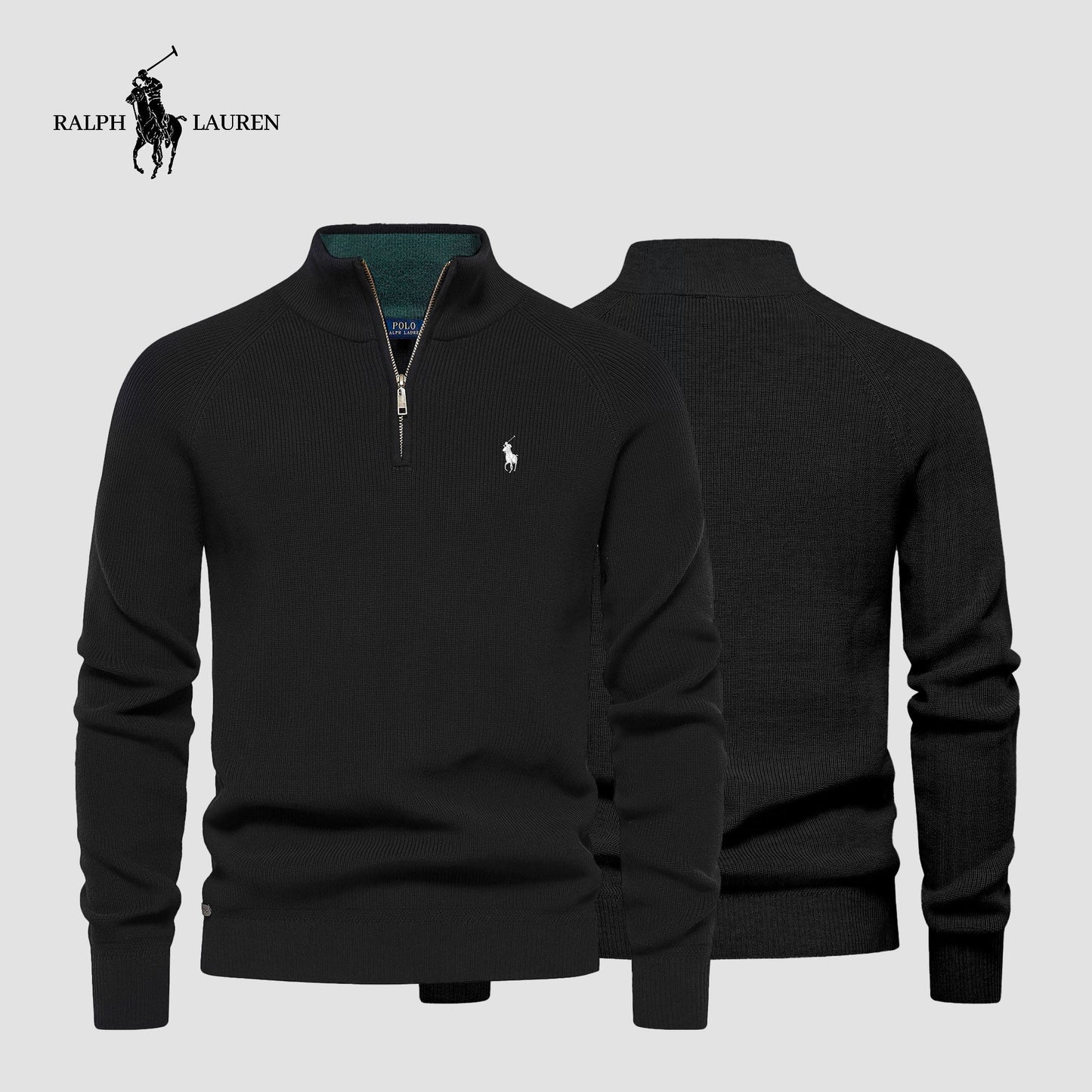 Rαlph Lαuren Zipped Collar Pullover (STOCK LIMITED)