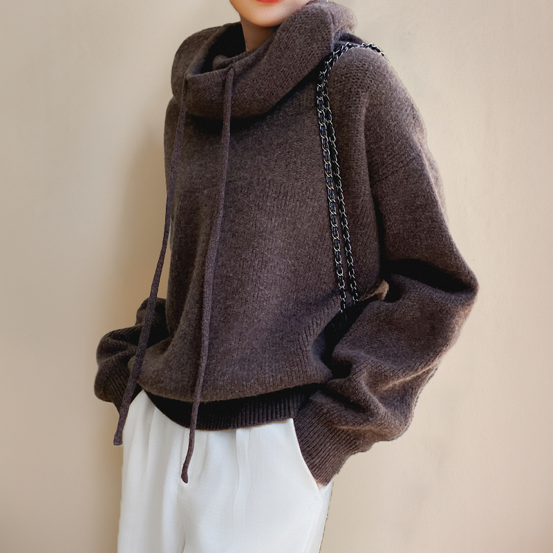 AURORA – Turtleneck Sweater in Fine Merino Wool