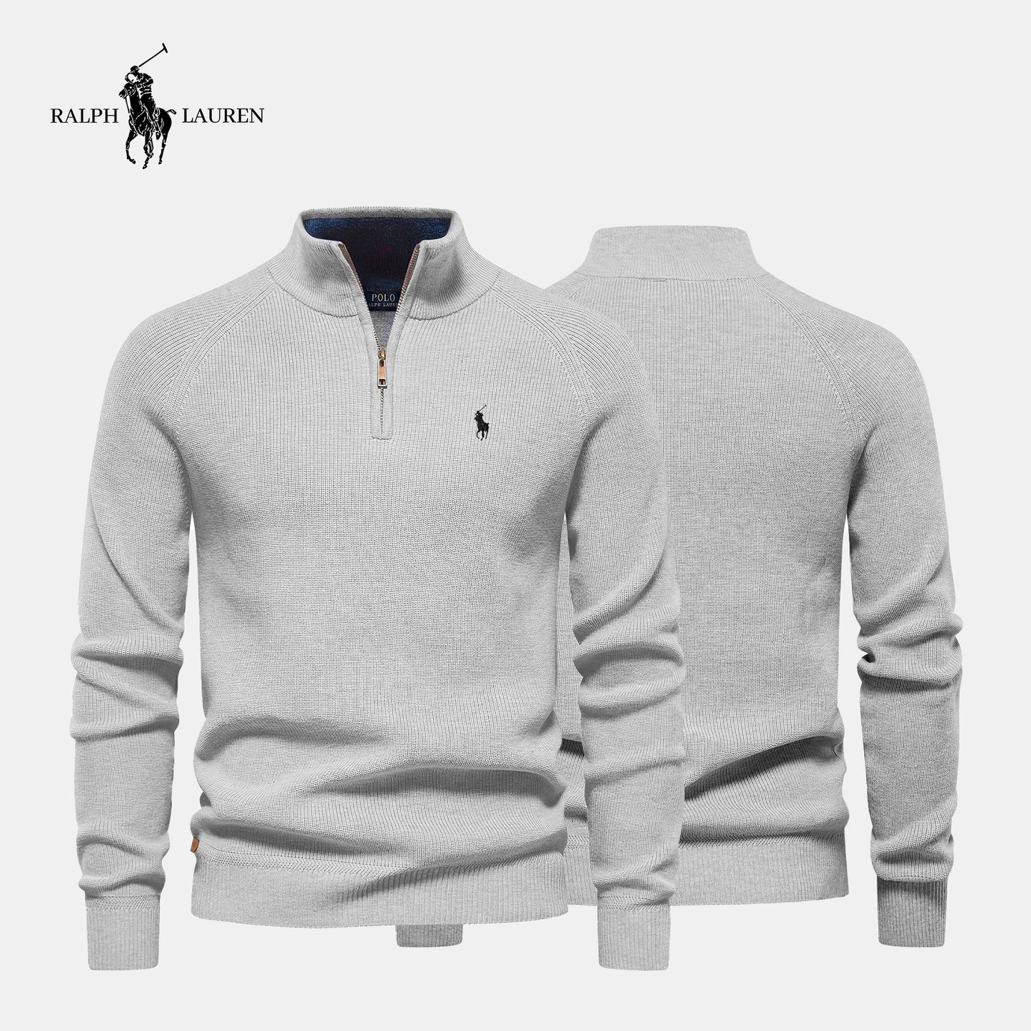 Rαlph Lαuren Zipped Collar Pullover (STOCK LIMITED)