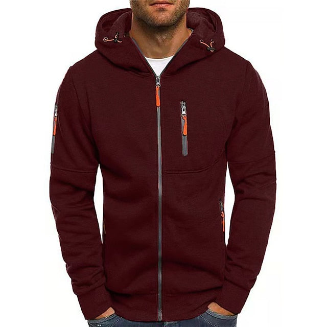 BILLY | Casual Zip-Up Hoodie Sweatshirt