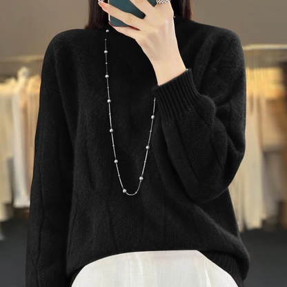 CHLOE | Loose Knit Wool Sweater