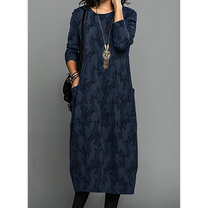 EVA™ | Warm Floral Dress