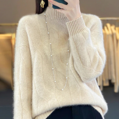 CHLOE | Loose Knit Wool Sweater