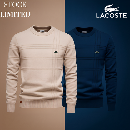 Lacoste Men’s Textured Sweater – 2 for the Price of 1 (Limited Stock)
