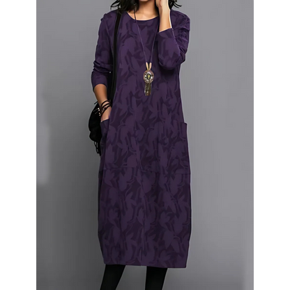 EVA™ | Warm Floral Dress