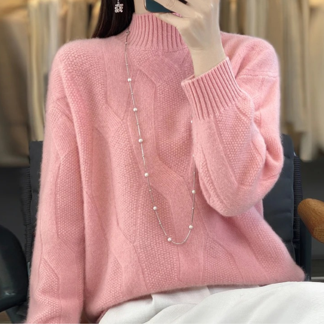 CHLOE | Loose Knit Wool Sweater