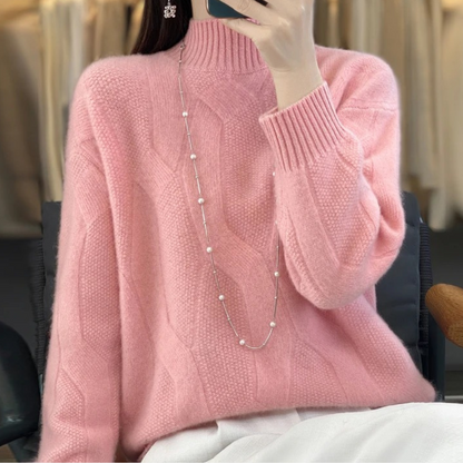 CHLOE | Loose Knit Wool Sweater