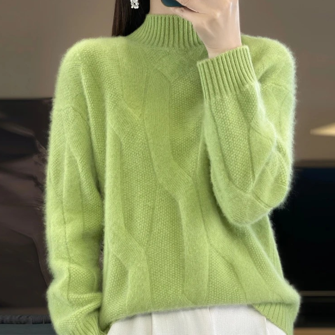 CHLOE | Loose Knit Wool Sweater
