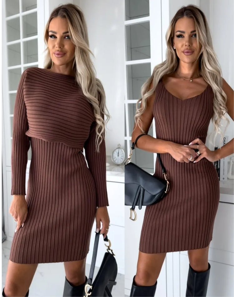 ESMERALDA | Dress and Sweater Set