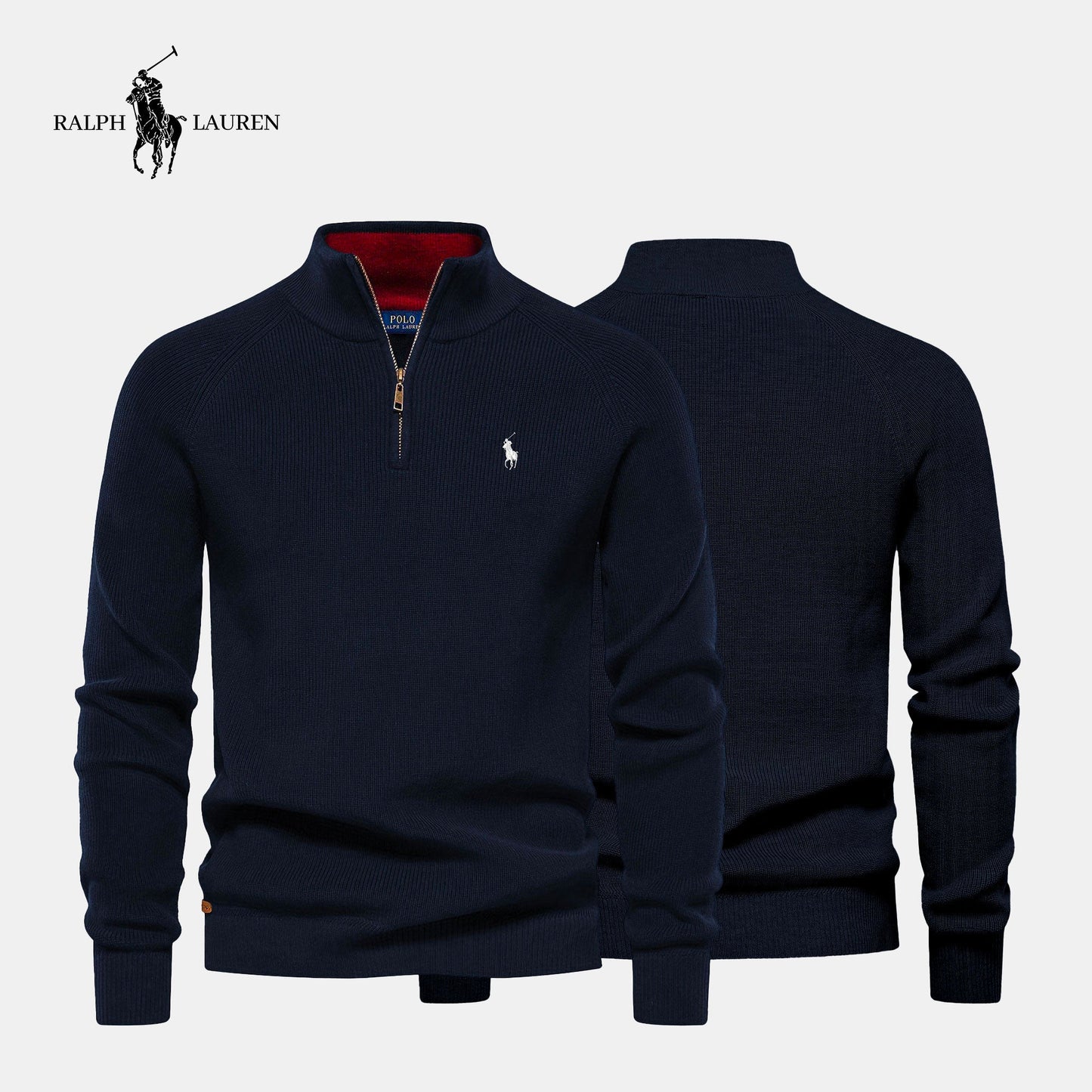 Rαlph Lαuren Zipped Collar Pullover (STOCK LIMITED)