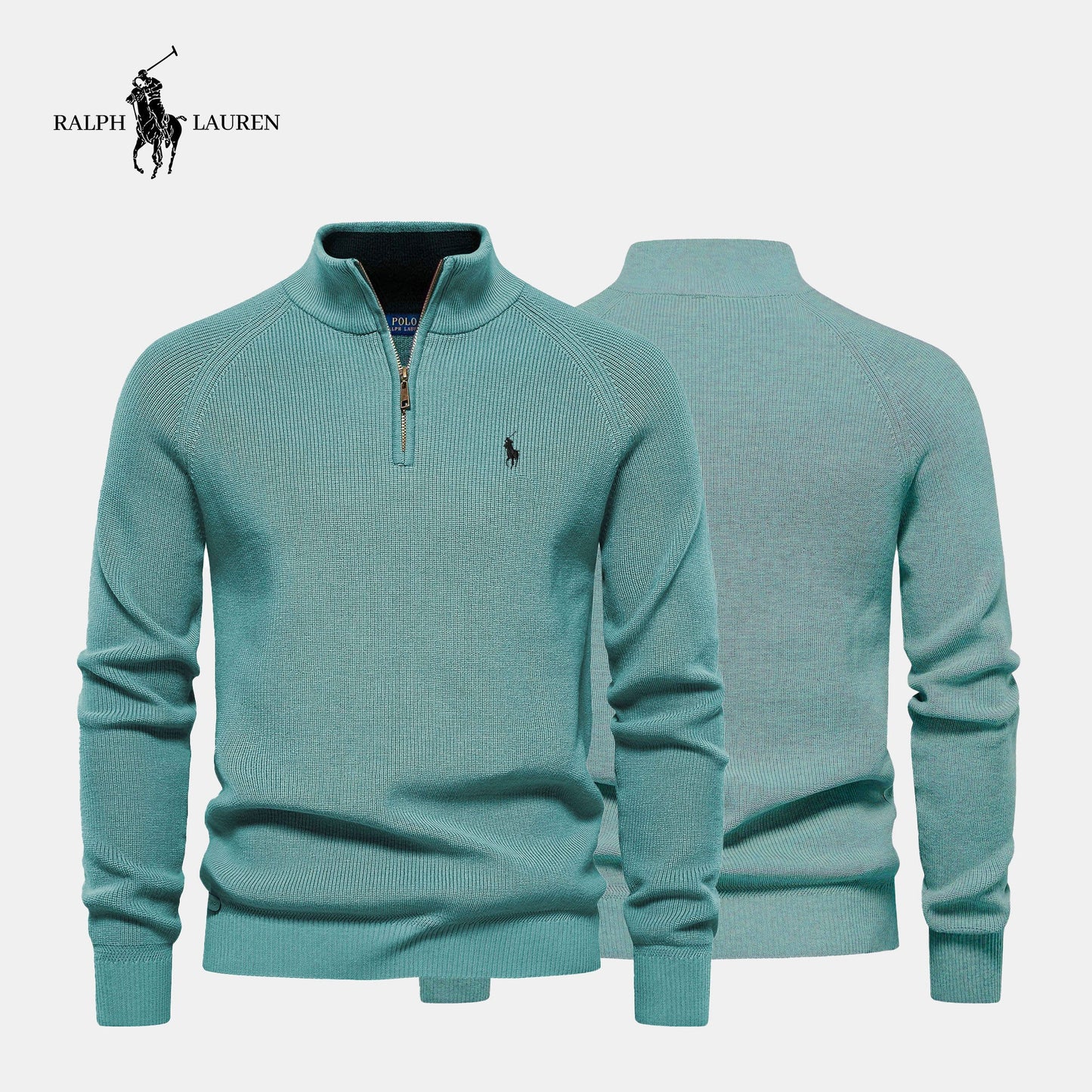 Rαlph Lαuren Zipped Collar Pullover (STOCK LIMITED)