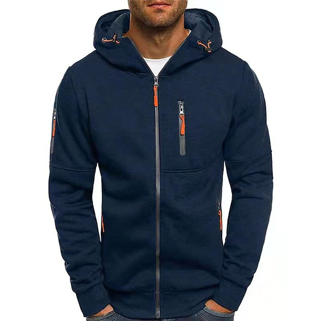BILLY | Casual Zip-Up Hoodie Sweatshirt